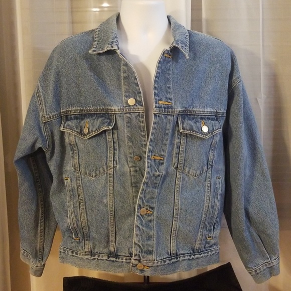 eddie bauer jean jacket